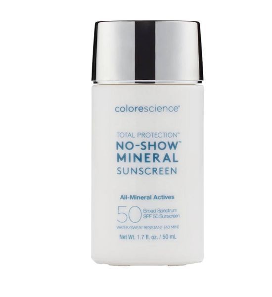 No-show Mineral Sunscreen SPF 50 Прозорий мінеральний сонцезахисний флюїд Colorescience 2123454 фото